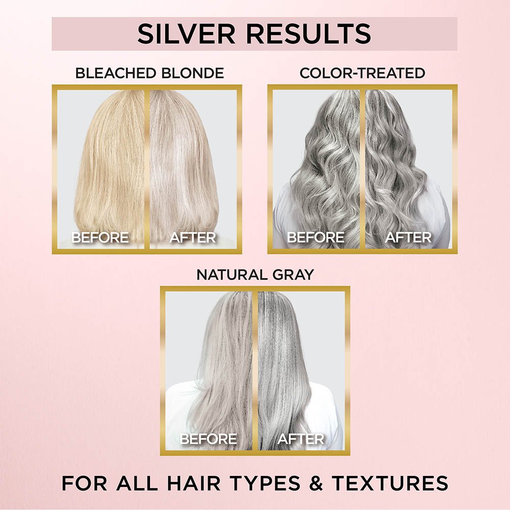 LOreal Haircolor Le Color Gloss Silver Applied 071249629581 AV49